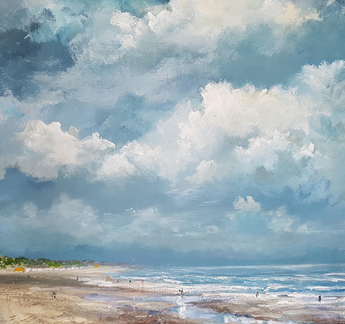 north-sea-coast-45-acrylic-on-canvas-70x70-cm-wimvandewege